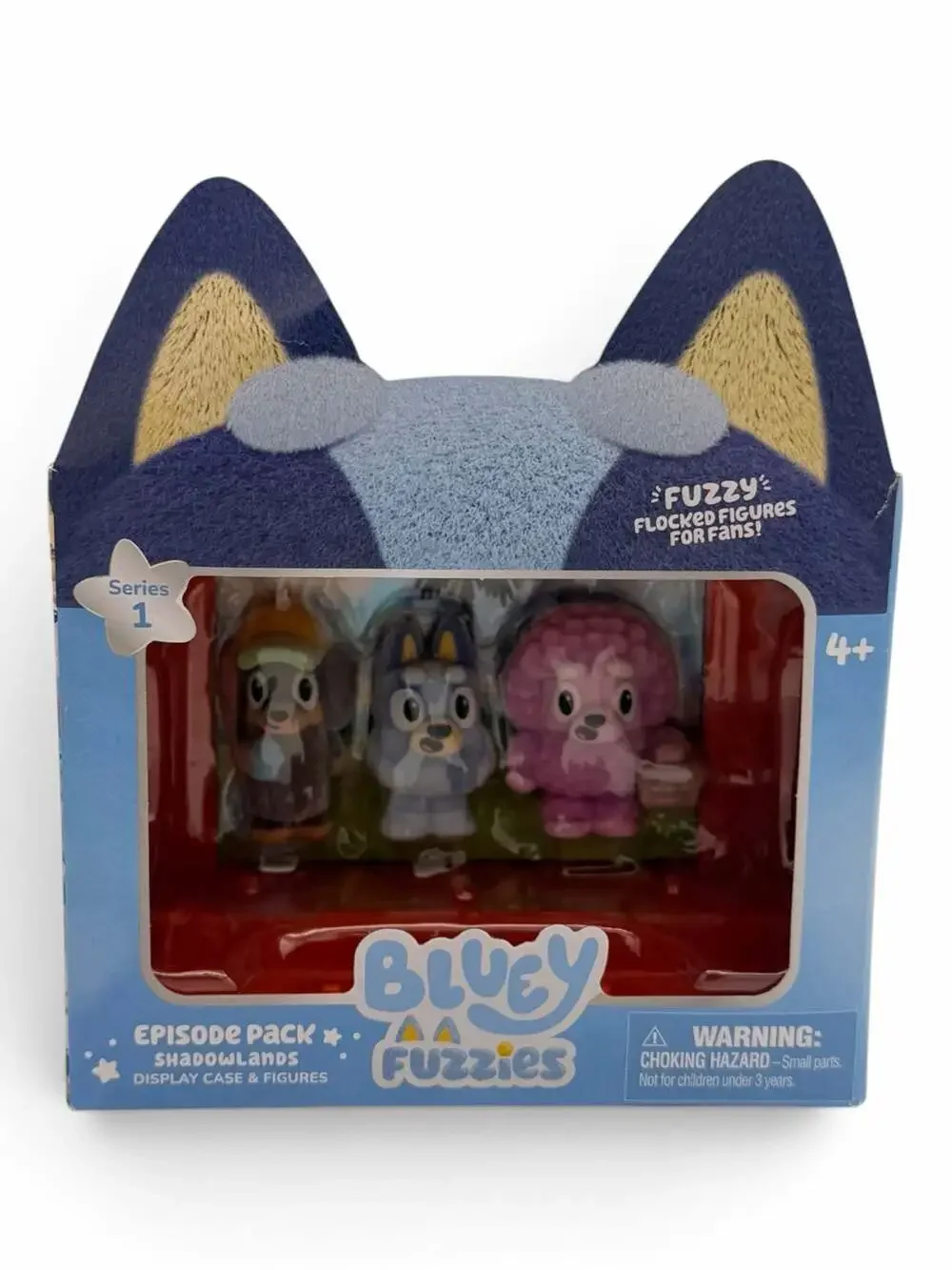 Bluey Fuzzies Episode Pack Shadowlands Display Case & Figures Series 1
